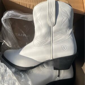 Ariat Women's White Western Boots
